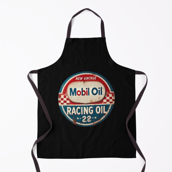 Item preview, Antique Mobil Oil Racing Car Sign designed and sold by SherlyOjed.