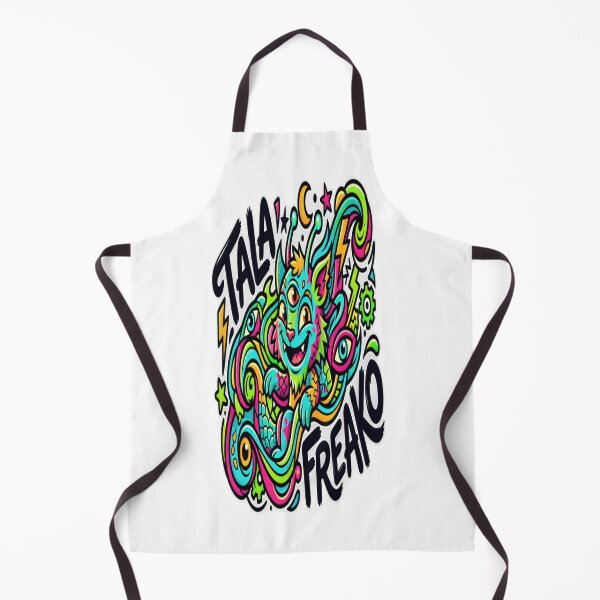 Aperçu de l'œuvre Talafreako Neon Psychedelic Creature – Colorful Trippy Art créée et vendue par ActionForge.