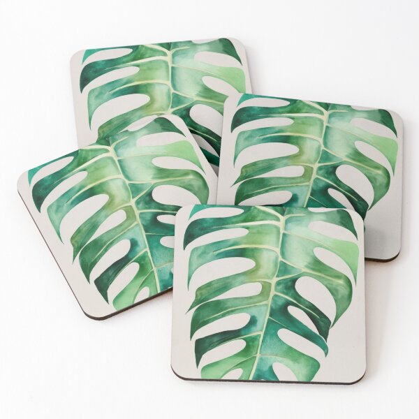 Item preview, Single Pale Green Monstera Leaf designed and sold by BeachWhisper.