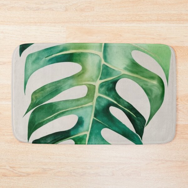 Item preview, Single Pale Green Monstera Leaf designed and sold by BeachWhisper.