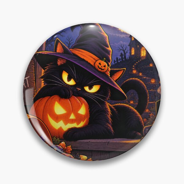 Item preview, Trick or Treat Black Cat designed and sold by Quistlor.