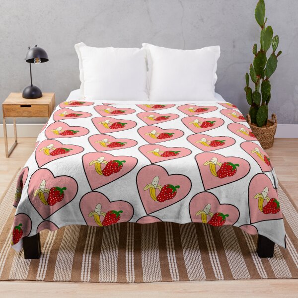 Item preview, Taste Buddies: Banana and Strawberry designed and sold by HarveyHandcraftsandDesigns.