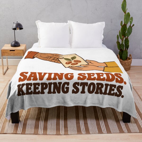 Item preview, Saving Seeds Keeping Stories Heirloom Garden designed and sold by DreamLayerStudio.