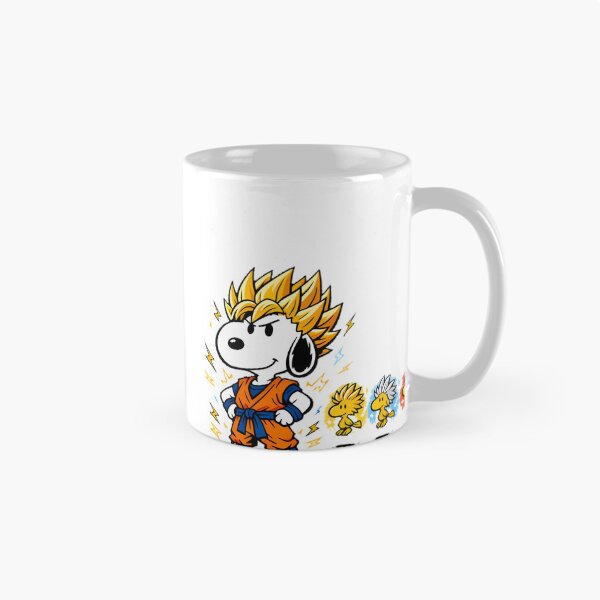 Item preview, Snoopy Inspired Super Saiyan Style Cartoon Design designed and sold by wallflower2war.