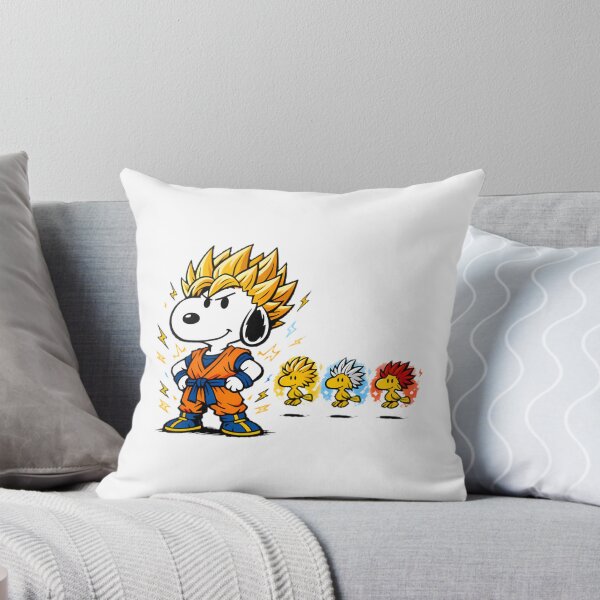 Item preview, Snoopy Inspired Super Saiyan Style Cartoon Design designed and sold by wallflower2war.