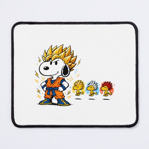 Item preview, Snoopy Inspired Super Saiyan Style Cartoon Design designed and sold by wallflower2war.