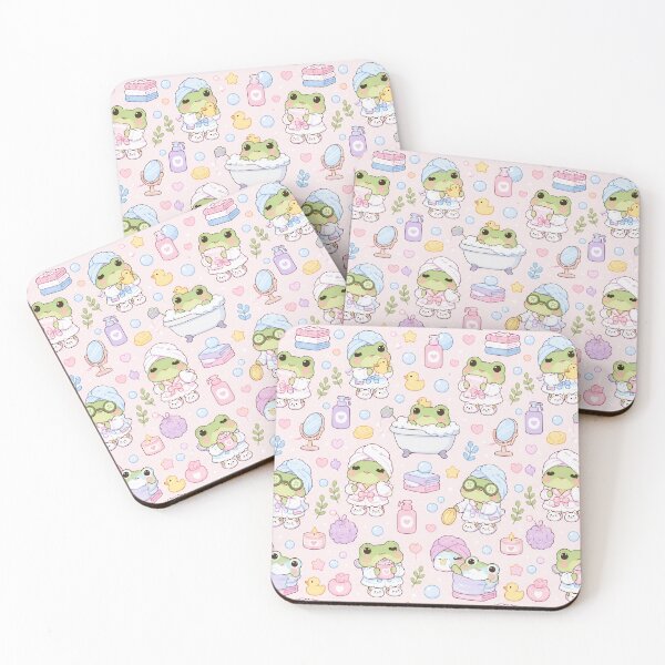 Item preview, Kawaii Frog Bubble Bath Robe Pattern designed and sold by Soft Berry Studio.