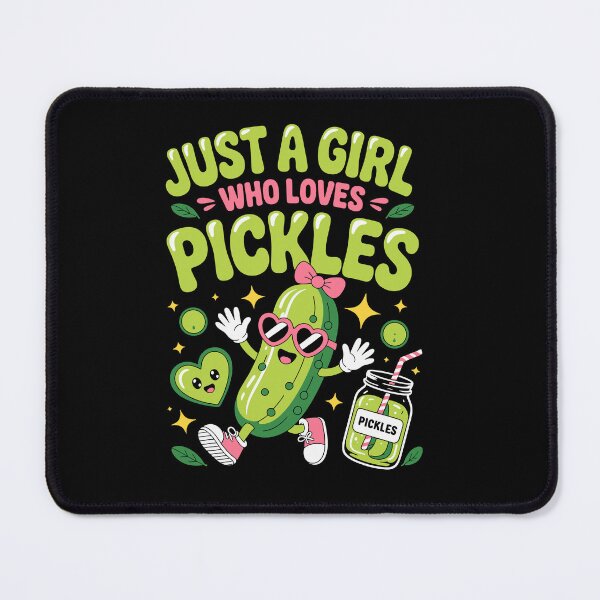 Item preview, Just a girl who loves pickles designed and sold by jkrphoto.