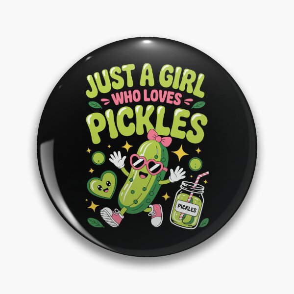 Item preview, Just a girl who loves pickles  designed and sold by jkrphoto.