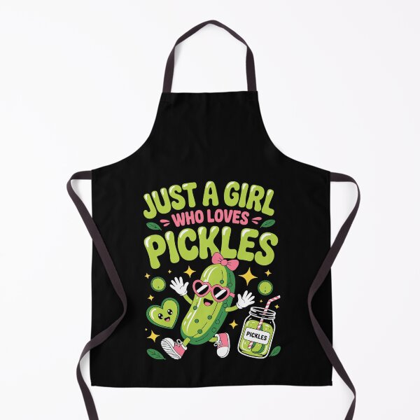 Item preview, Just a girl who loves pickles  designed and sold by jkrphoto.