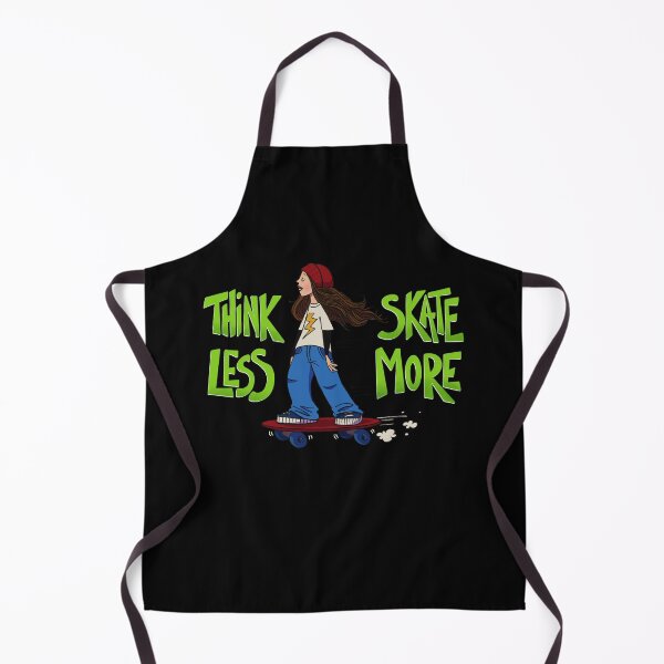 Item preview, Think Less Skate More designed and sold by VaniTee Fair.