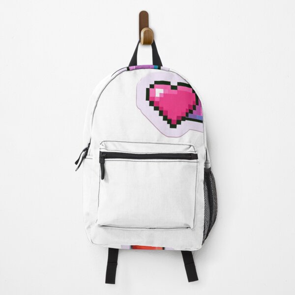 Item preview, Pixel Art Heart Rainbow Life Bar Retro Gaming designed and sold by NicolasGlowArt.