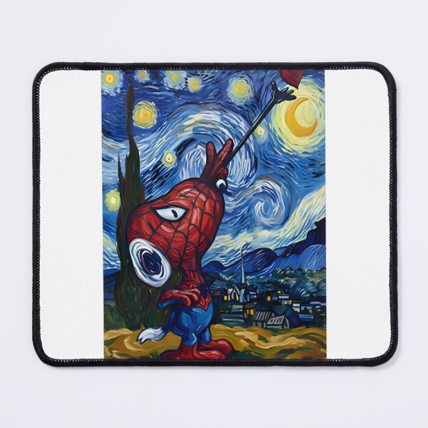 Item preview, Spider Snoopy Superhero Inspired Design with Starry Night Sky Background designed and sold by wallflower2war.