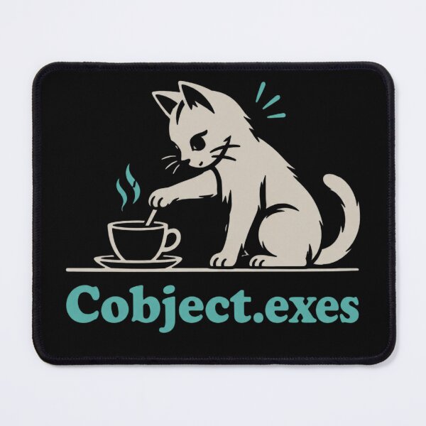 Item preview, Cobject Exes Cat designed and sold by DewittlorraArts.