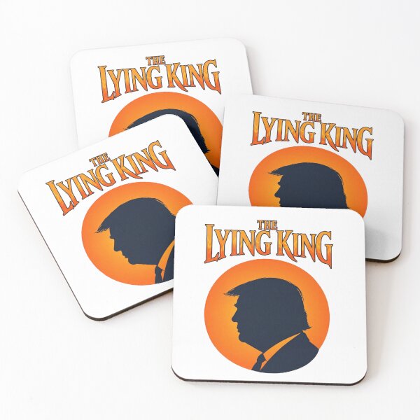 Item preview, The Lying King Anti-Trump Funny designed and sold by Thread&Fable.