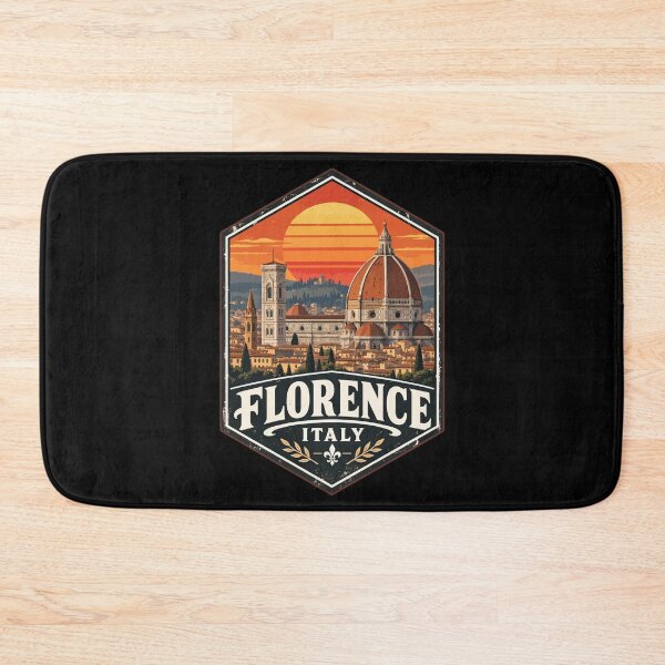 Item preview, Florence Italy Travel Retro Vintage designed and sold by TomFrontierArt.