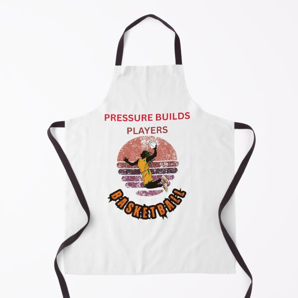 Item preview, Pressure Builds Players Basketball Motivational Design | Vintage Athlete Sports Quote designed and sold by CKADigital.