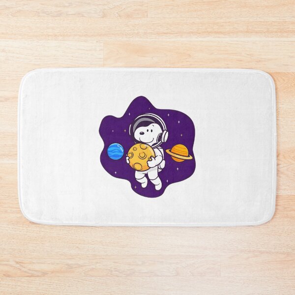 Item preview, Cute Snoopy Astronaut Holding Planets Cartoon Space Illustration designed and sold by MasonTheGamer.