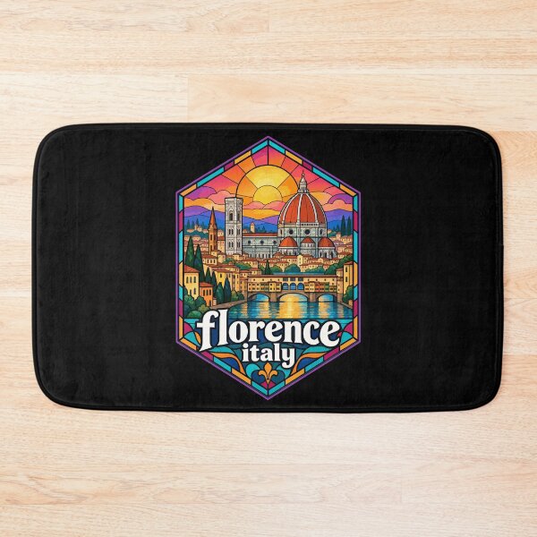 Item preview, Florence Italy Travel Stained Glass designed and sold by TomFrontierArt.