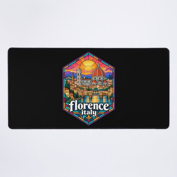 Item preview, Florence Italy Travel Stained Glass designed and sold by TomFrontierArt.