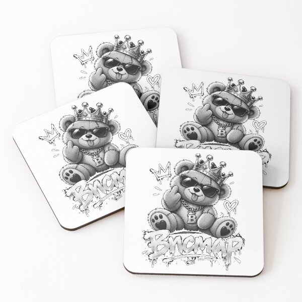Item preview, Bncmap Cool Teddy Bear  designed and sold by TheEndDesign.