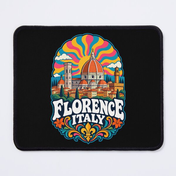 Item preview, Florence Italy Travel Trippy Art designed and sold by TomFrontierArt.