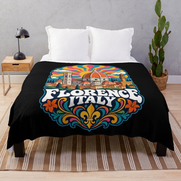 Item preview, Florence Italy Travel Trippy Art designed and sold by TomFrontierArt.