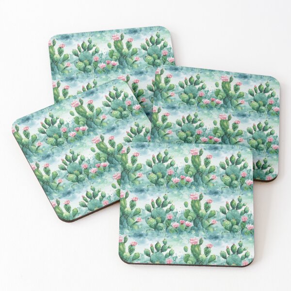 Item preview, Blooming Prickly Pear Cactus Pattern designed and sold by NTGUILTY.