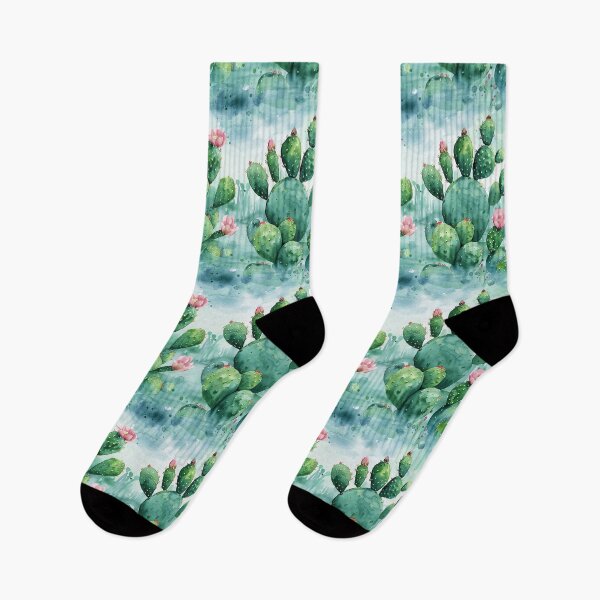 Item preview, Blooming Prickly Pear Cactus Pattern designed and sold by NTGUILTY.
