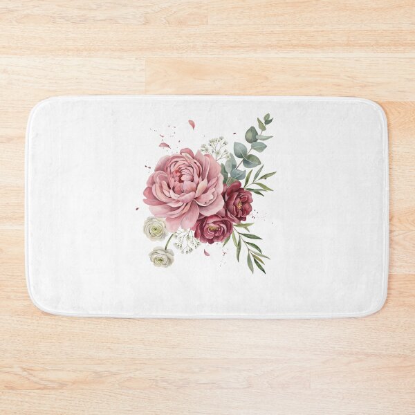 Item preview, Romantic Watercolor Floral Bouquet – Vintage Botanical Flower Art designed and sold by Amsafjol.