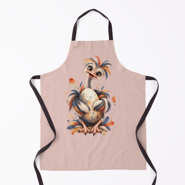 Item preview, Cute Ostrich with Egg designed and sold by PrintGo26.