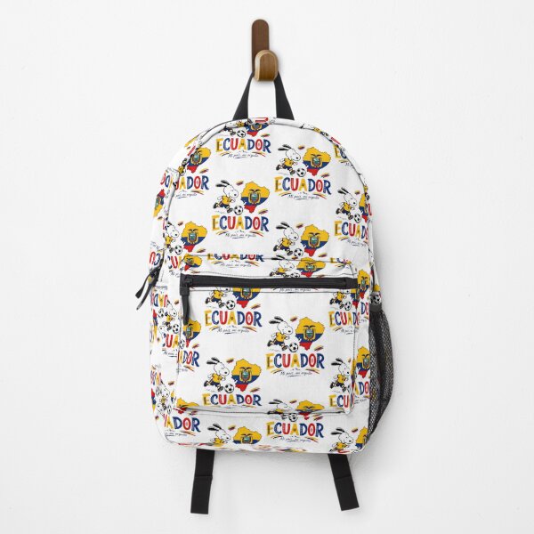 Item preview, Snoopy Playing Soccer for Ecuador World Cup Fan Design designed and sold by MasonTheGamer.