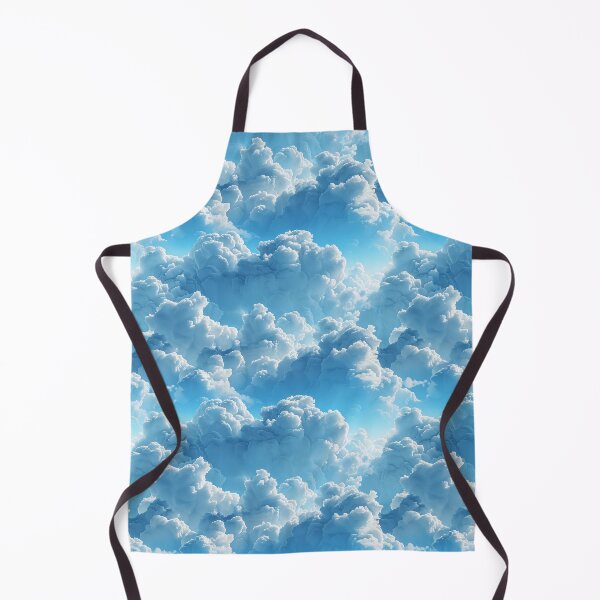 Item preview, Dreamy Fluffy Clouds in Blue Sky Pattern designed and sold by NTGUILTY.