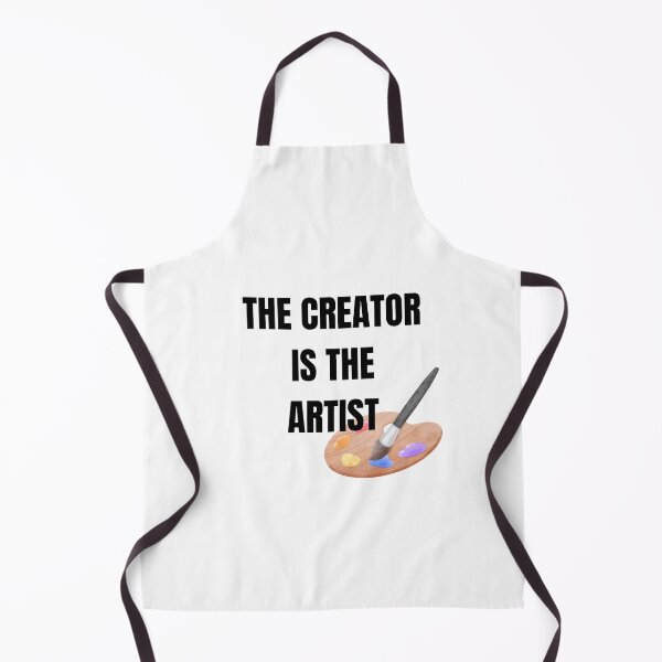 Item preview, The Creator Is The Artist Typography Quote designed and sold by LensDyn™.