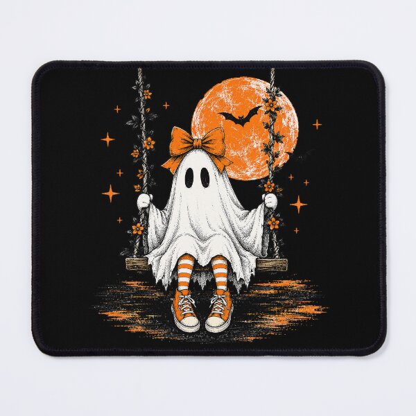 Artikelvorschau, Halloween Ghost Vintage, Spooky Ghost Spooky-Season Fans entworfen und verkauft von MalwasBasket.