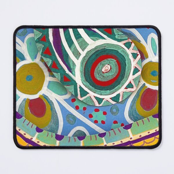 Item preview, Colorful Folk Rooster – Vibrant Bird Art with Floral Patterns designed and sold by Fani*.