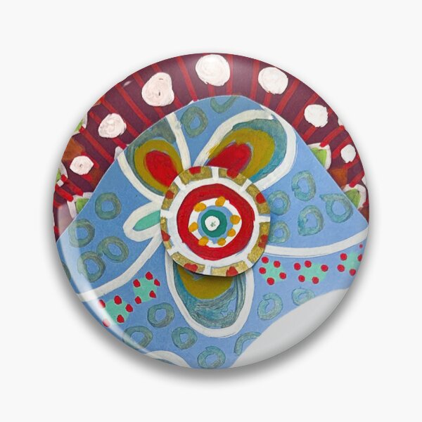 Item preview, Colorful Folk Rooster – Vibrant Bird Art with Floral Patterns designed and sold by Fani*.