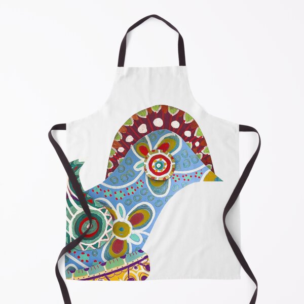 Item preview, Colorful Folk Rooster – Vibrant Bird Art with Floral Patterns designed and sold by Fani*.
