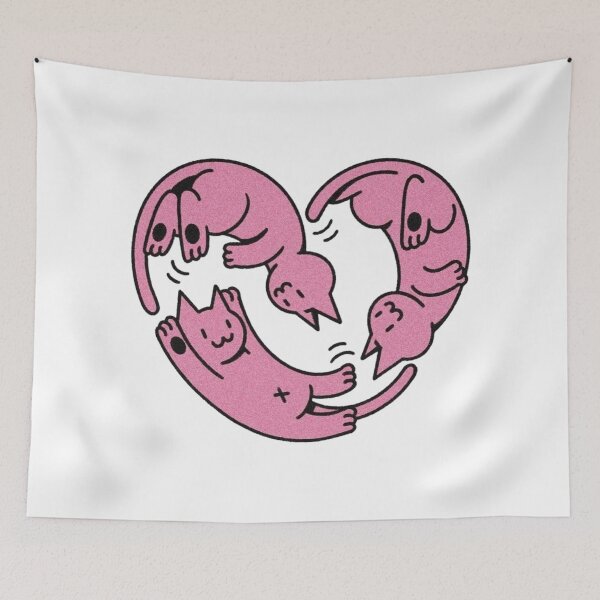 Item preview, Cute Cat Heart designed and sold by DhriegoStudio.