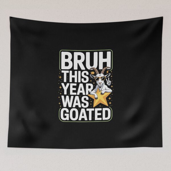 Item preview, Goat Celebrating a Goated Year designed and sold by jkrphoto.