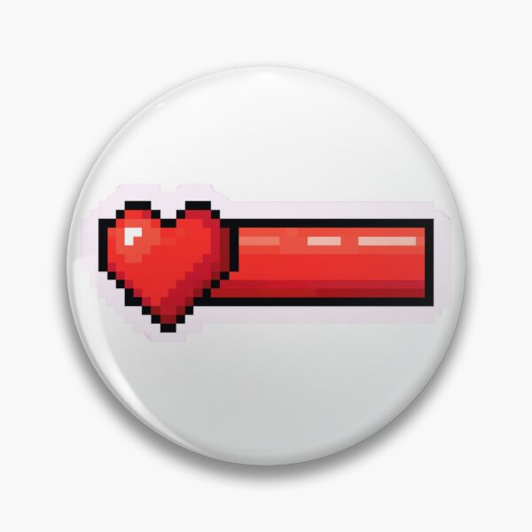 Item preview, Pixel Art Full Health Bar Retro Gamer designed and sold by NicolasGlowArt.