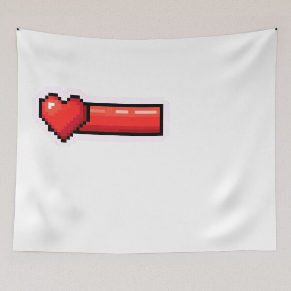 Item preview, Pixel Art Full Health Bar Retro Gamer designed and sold by NicolasGlowArt.