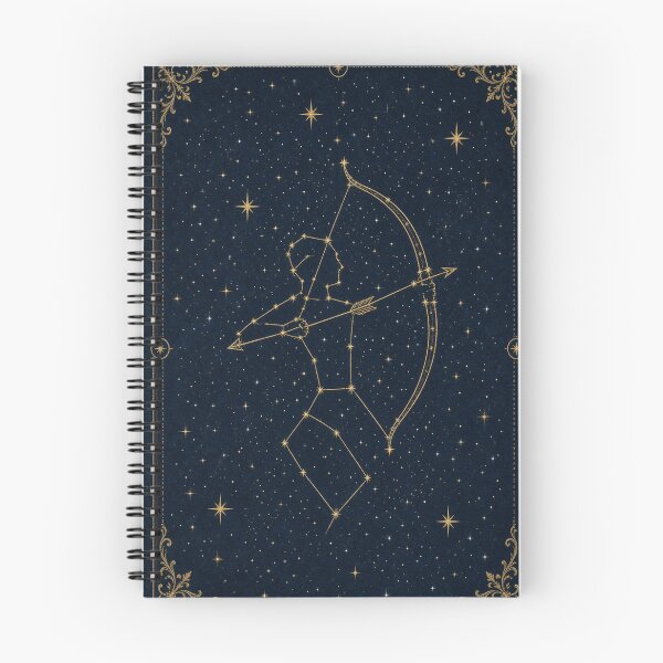 Item preview, Sagittarius Archer Gold Constellation Deep Indigo designed and sold by tanishqsaluja.