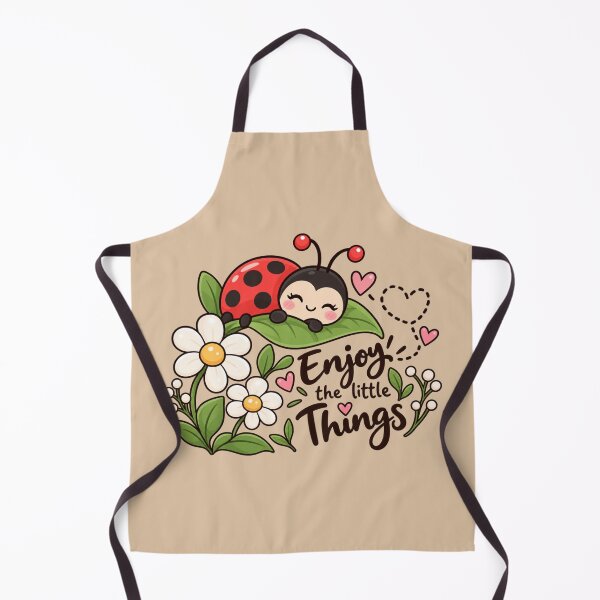 Item preview, Cute Kawaii Ladybug Garden Sticker – Enjoy the Little Things designed and sold by StickyDelights.