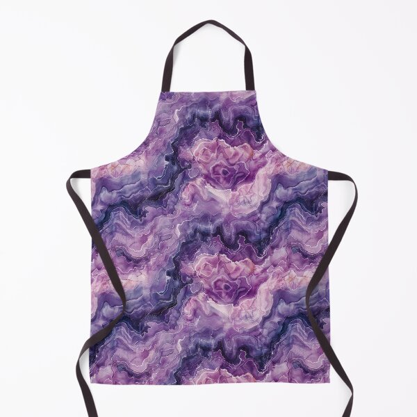 Item preview, Elegant Purple Amethyst Watercolor Marble Pattern designed and sold by NTGUILTY.