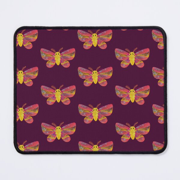 Item preview, rosy maple moth designed and sold by craftesquared.