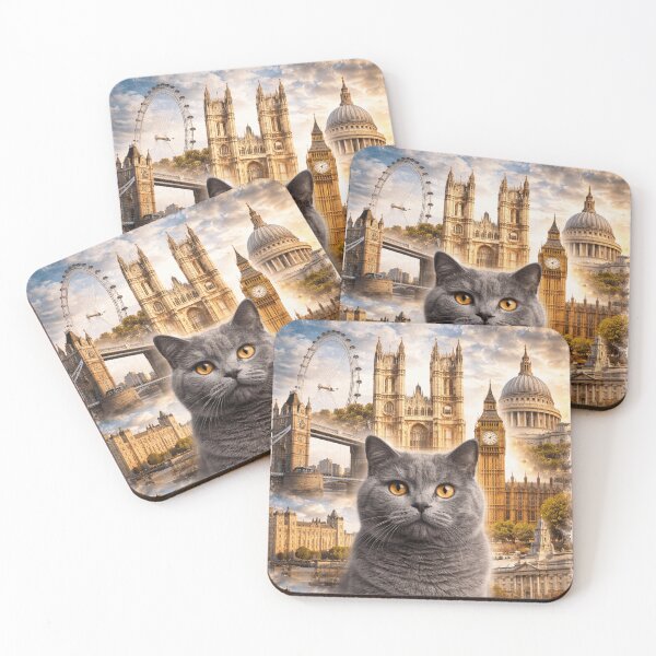 Item preview, London Cat - British City Adventure designed and sold by CzipipitoStudio.