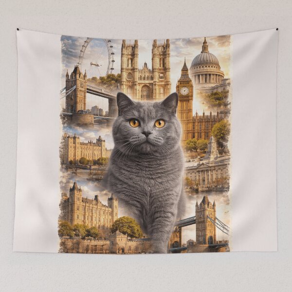 Item preview, London Cat - British City Adventure designed and sold by CzipipitoStudio.