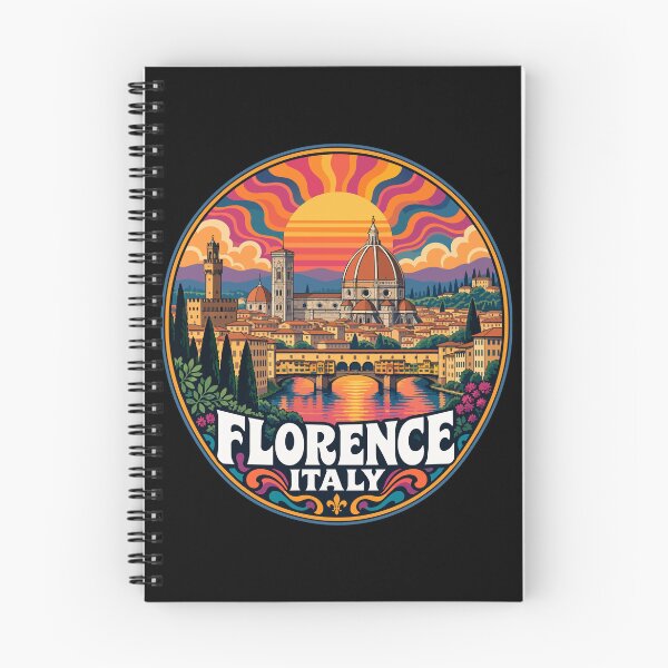 Item preview, Florence City Italy Travel Trippy designed and sold by TomFrontierArt.