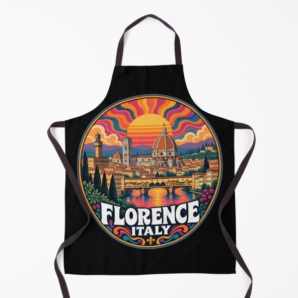 Item preview, Florence City Italy Travel Trippy designed and sold by TomFrontierArt.